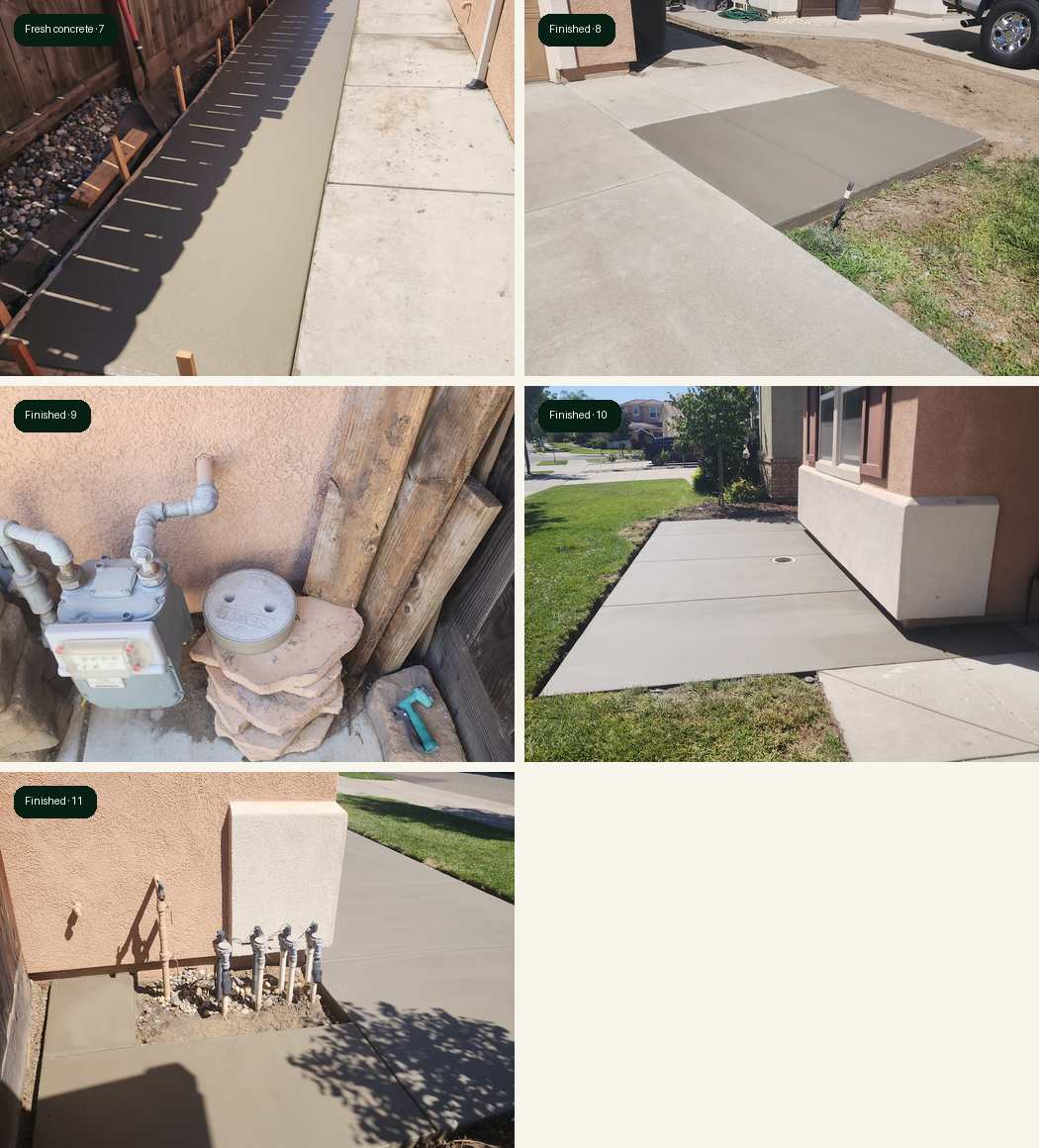 Escalon concrete project part 2