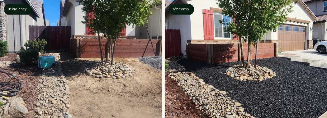 Manteca entry before and after